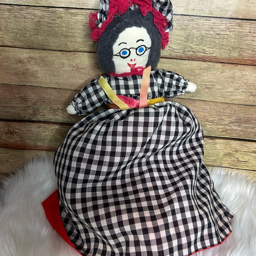 Vintage All In One Little Red Riding Hood Reversible Doll Topsy-Turvy